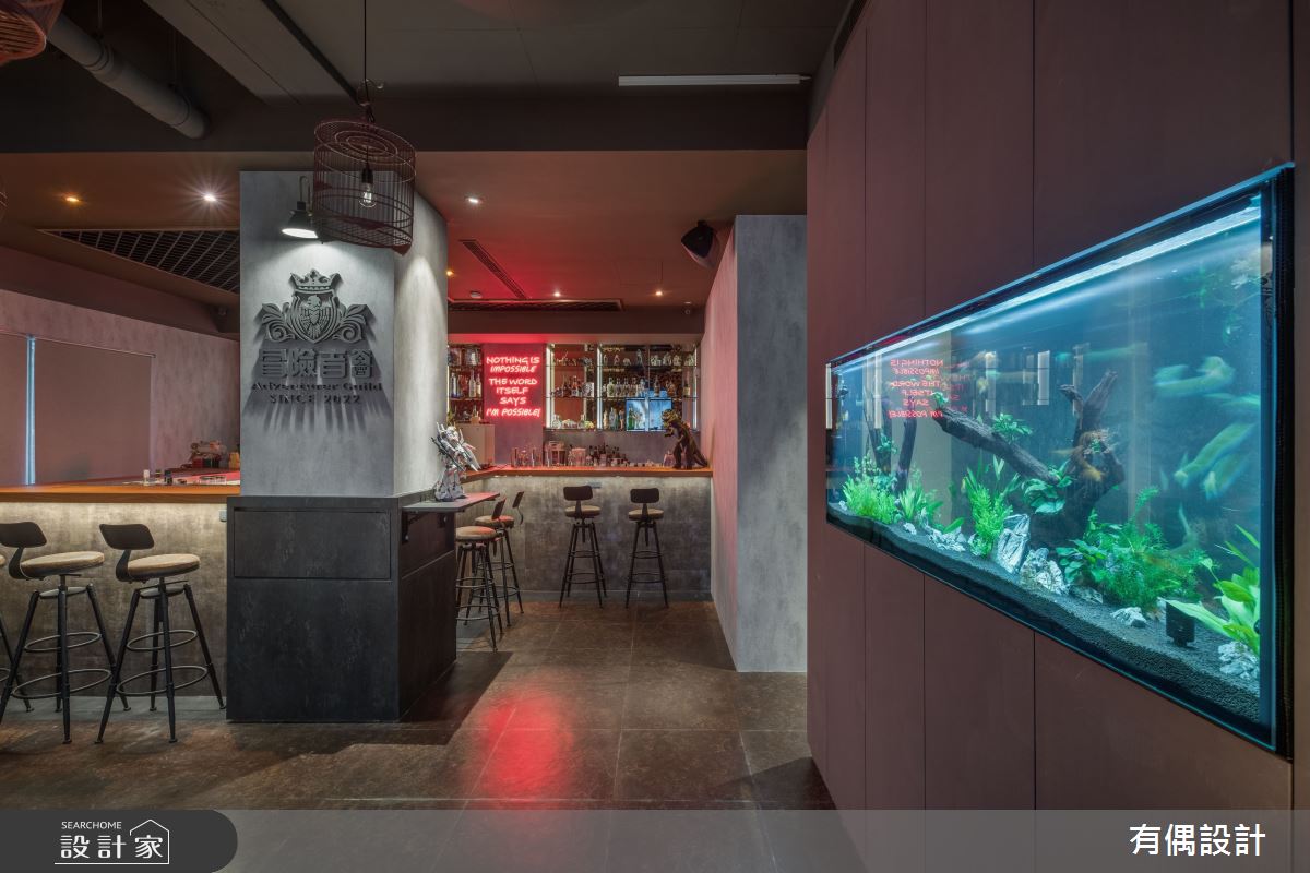51坪老屋(16~30年)＿工業風商業空間案例圖片＿有偶室內裝修股份有限公司＿有偶_冒險者酒吧之2
