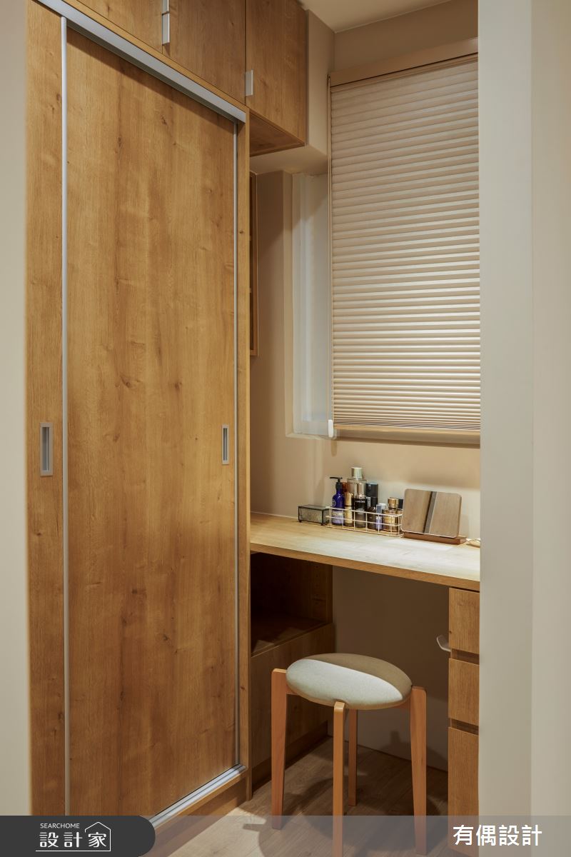 19坪老屋(31~40年)＿日式無印風臥室案例圖片＿有偶室內裝修股份有限公司＿有偶_漫遊光影之11