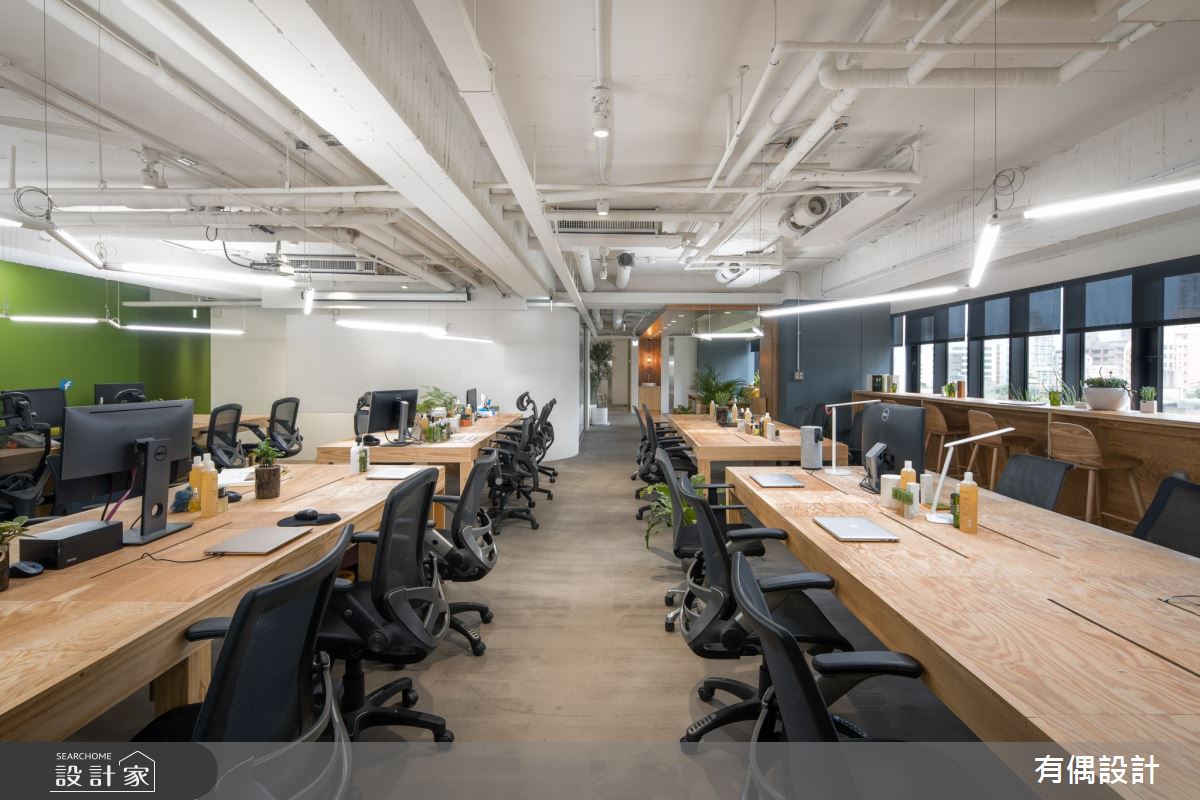 100坪中古屋(5~15年)＿北歐風商業空間案例圖片＿有偶室內裝修股份有限公司＿有偶_綠境漫遊之12