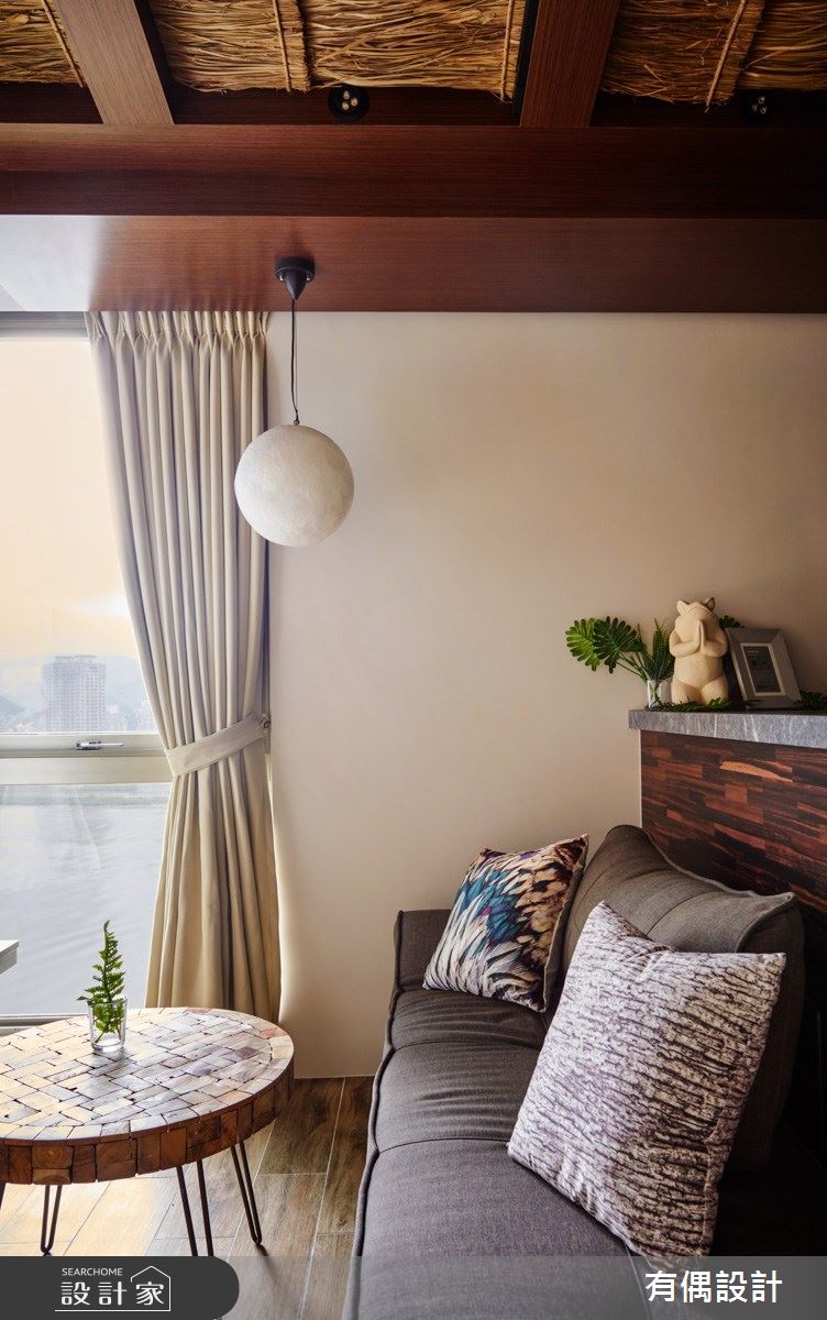 7坪中古屋(5~15年)＿混搭風客廳案例圖片＿有偶室內裝修股份有限公司＿有偶_漫峇厘之5