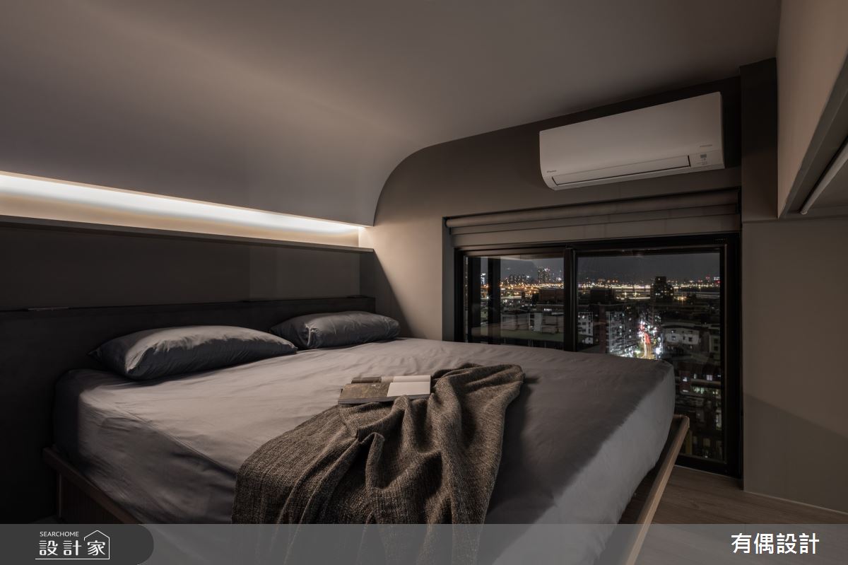 12坪中古屋(5~15年)＿混搭風臥室案例圖片＿有偶室內裝修股份有限公司＿有偶_內斂奢華雅痞複層宅之13