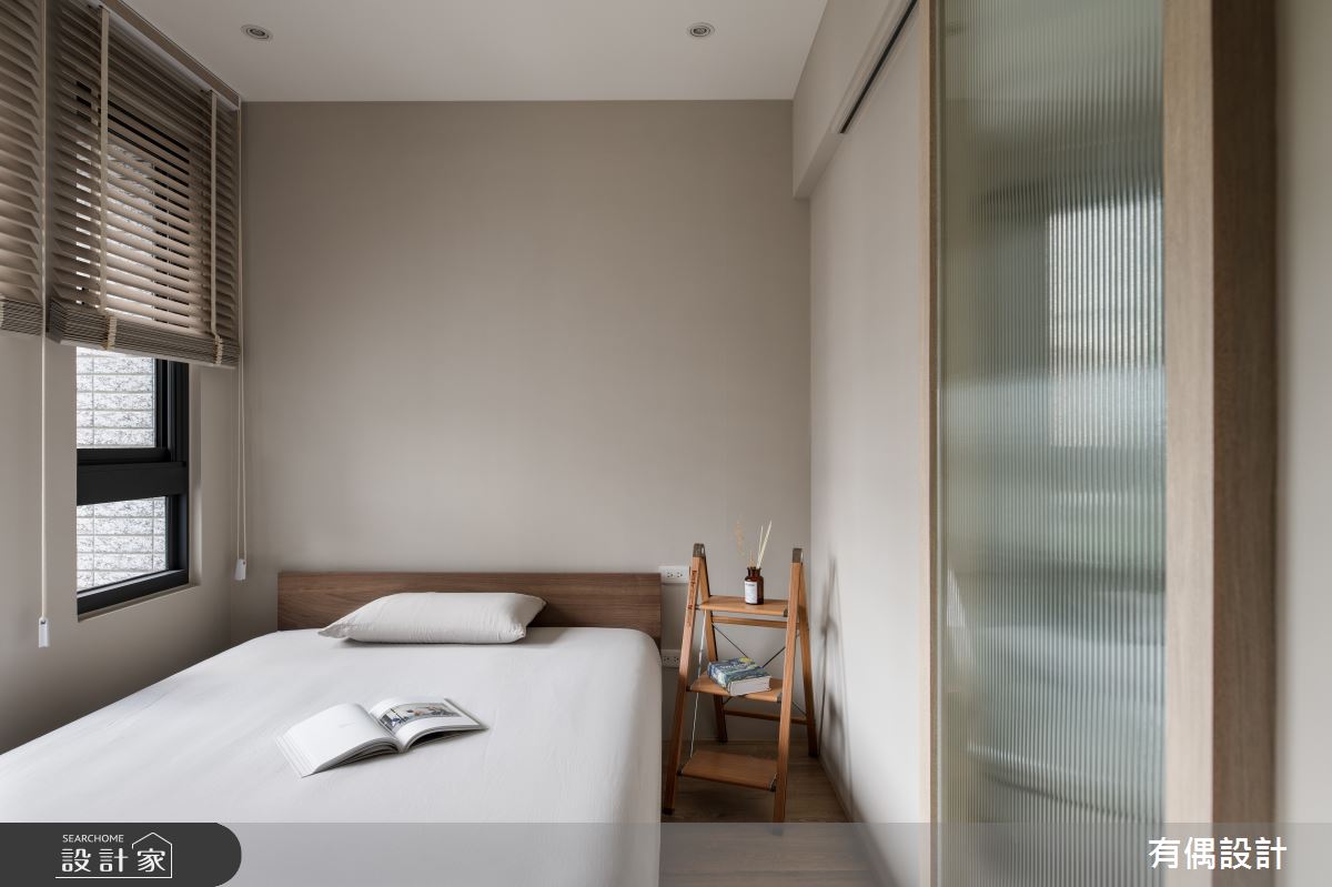13坪新成屋(5年以下)＿日式無印風臥室案例圖片＿有偶室內裝修股份有限公司＿有偶_丹秋之13