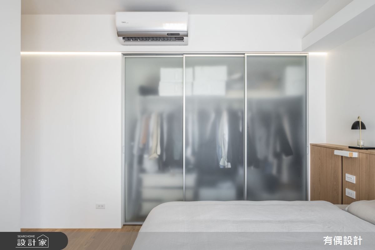 23坪中古屋(5~15年)＿日式無印風臥室案例圖片＿有偶室內裝修股份有限公司＿有偶_木溢香之10