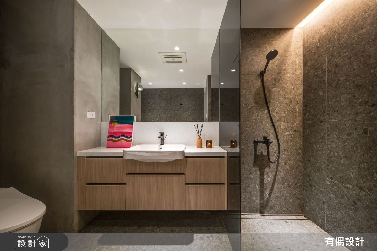 19坪老屋(31~40年)＿現代風浴室案例圖片＿有偶室內裝修股份有限公司＿有偶_春萌之22