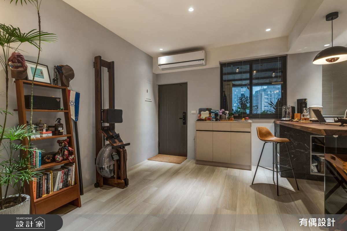 19坪老屋(31~40年)＿現代風玄關餐廳中島案例圖片＿有偶室內裝修股份有限公司＿有偶_春萌之6