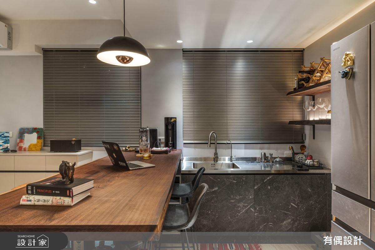 19坪老屋(31~40年)＿現代風餐廳廚房案例圖片＿有偶室內裝修股份有限公司＿有偶_春萌之9