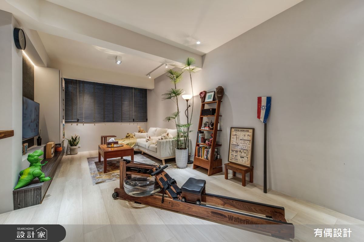 19坪老屋(31~40年)＿現代風客廳案例圖片＿有偶室內裝修股份有限公司＿有偶_春萌之14