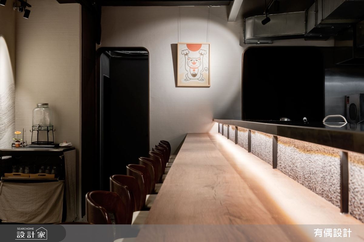 19坪老屋(31~40年)＿日式風商業空間案例圖片＿有偶室內裝修股份有限公司＿有偶_桐生拉麵之9