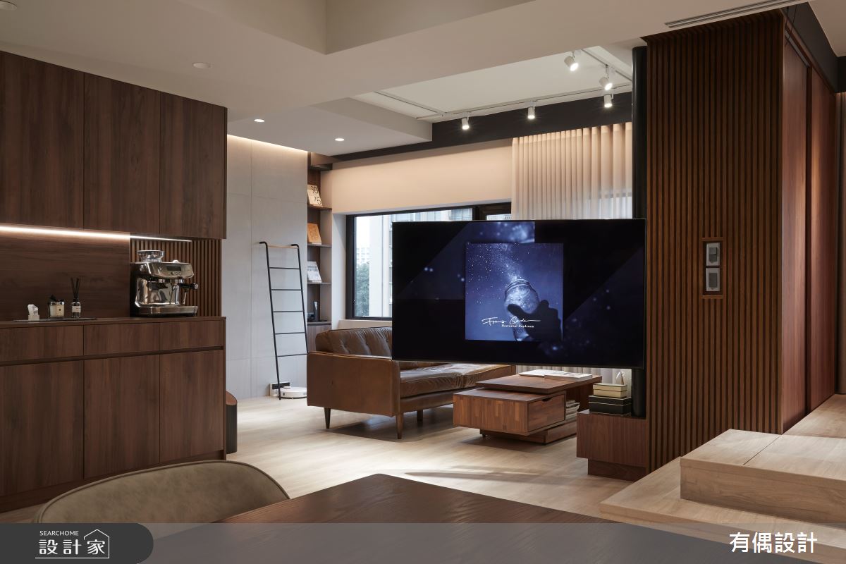22坪中古屋(5~15年)＿現代風客廳案例圖片＿有偶室內裝修股份有限公司＿有偶_酒醪赋之7
