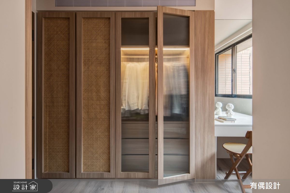 27坪中古屋(5~15年)＿侘寂風臥室案例圖片＿有偶室內裝修股份有限公司＿有偶_夏沐之13