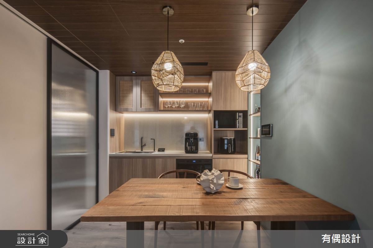 27坪中古屋(5~15年)＿侘寂風餐廳廚房案例圖片＿有偶室內裝修股份有限公司＿有偶_夏沐之5