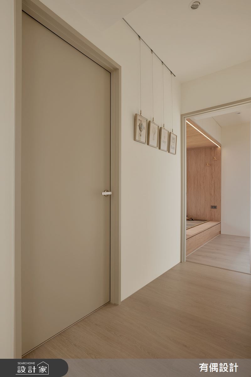 16坪新成屋(5年以下)＿簡約風走廊案例圖片＿有偶室內裝修股份有限公司＿有偶_Butter之6