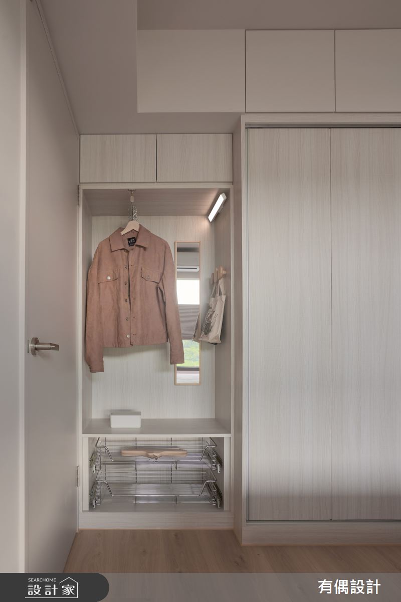 16坪新成屋(5年以下)＿簡約風臥室案例圖片＿有偶室內裝修股份有限公司＿有偶_Butter之16