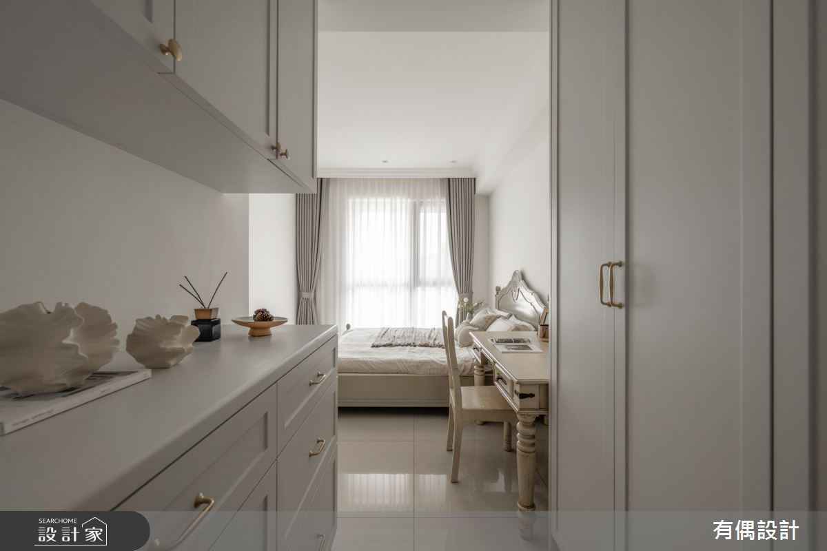 35坪新成屋(5年以下)＿鄉村風臥室案例圖片＿有偶室內裝修股份有限公司＿有偶_藝境時光之14