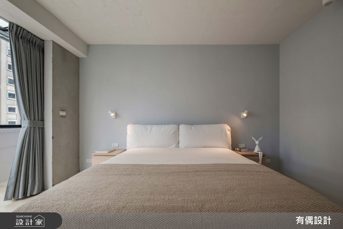 55坪老屋(41~50年)＿工業風臥室案例圖片＿有偶室內裝修股份有限公司＿有偶_璞光森語之14