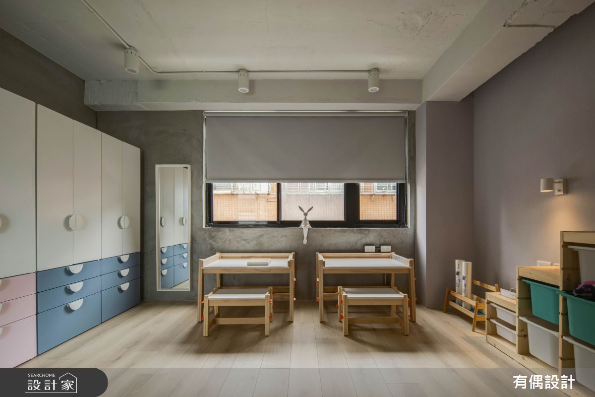 55坪老屋(41~50年)＿工業風兒童房兒童房多功能室案例圖片＿有偶室內裝修股份有限公司＿有偶_璞光森語之21