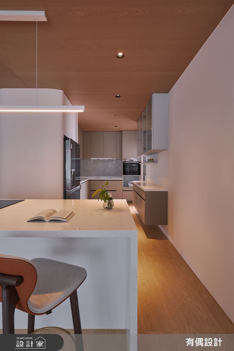 40坪毛胚屋＿日式無印風廚房吧檯案例圖片＿有偶室內裝修股份有限公司＿有偶_和沐之5