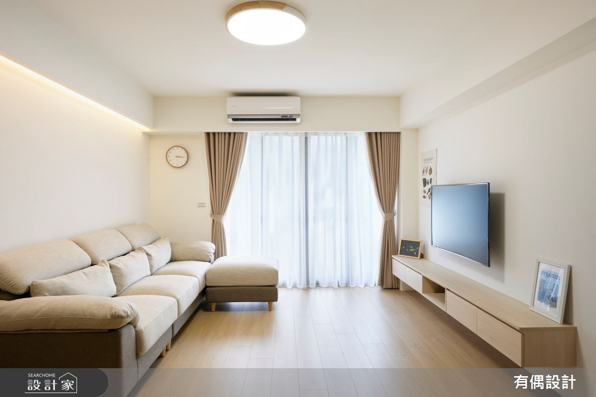 34坪老屋(41~50年)＿日式無印風客廳案例圖片＿有偶室內裝修股份有限公司＿有偶_回憶之4