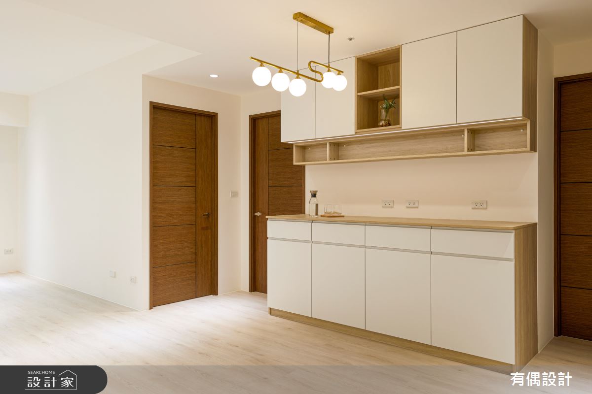 30坪新成屋(5年以下)＿混搭風餐廳案例圖片＿有偶室內裝修股份有限公司＿有偶_光影輕柔之5