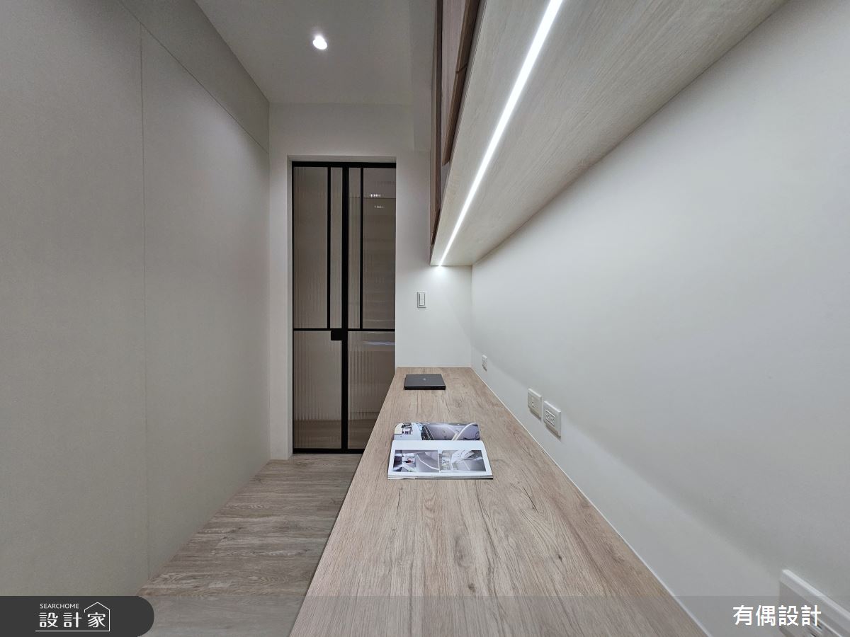 20坪新古屋(10年以下)＿混搭風書房案例圖片＿有偶室內裝修股份有限公司＿有偶_伯爵拿鐵之9