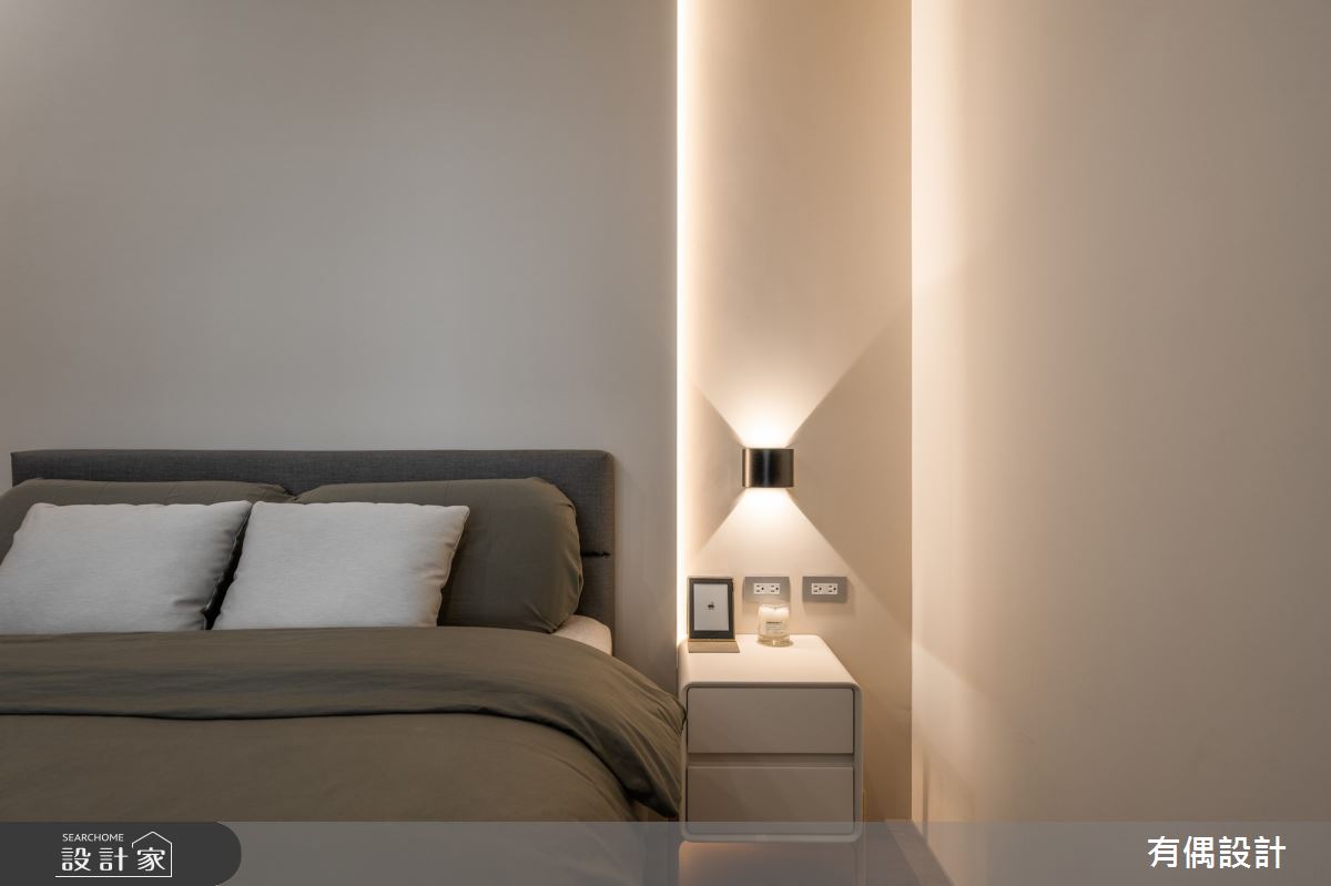 15坪新古屋(10年以下)＿現代風臥室案例圖片＿有偶室內裝修股份有限公司＿有偶_芝麻奶茶之13