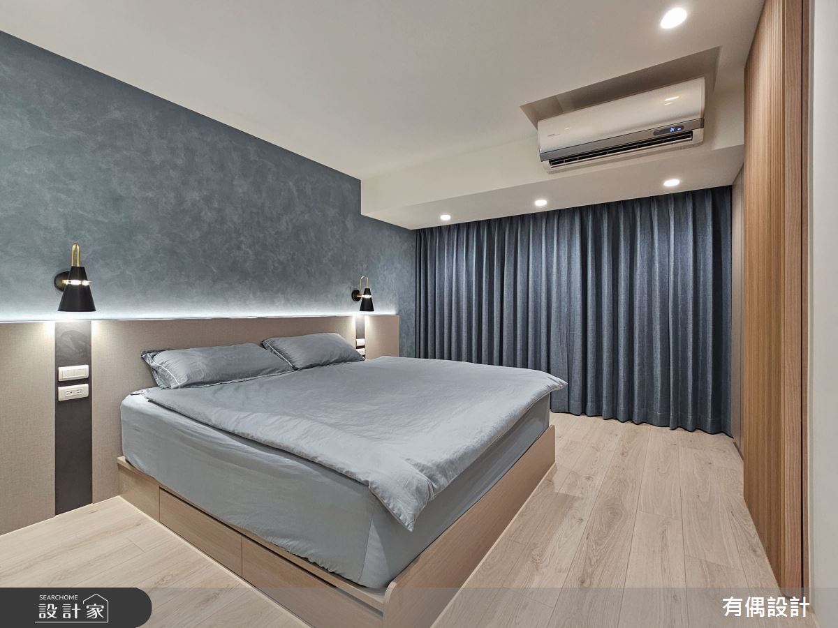 30坪老屋(41~50年)＿現代簡約風臥室案例圖片＿有偶室內裝修股份有限公司＿有偶_和光之境之18
