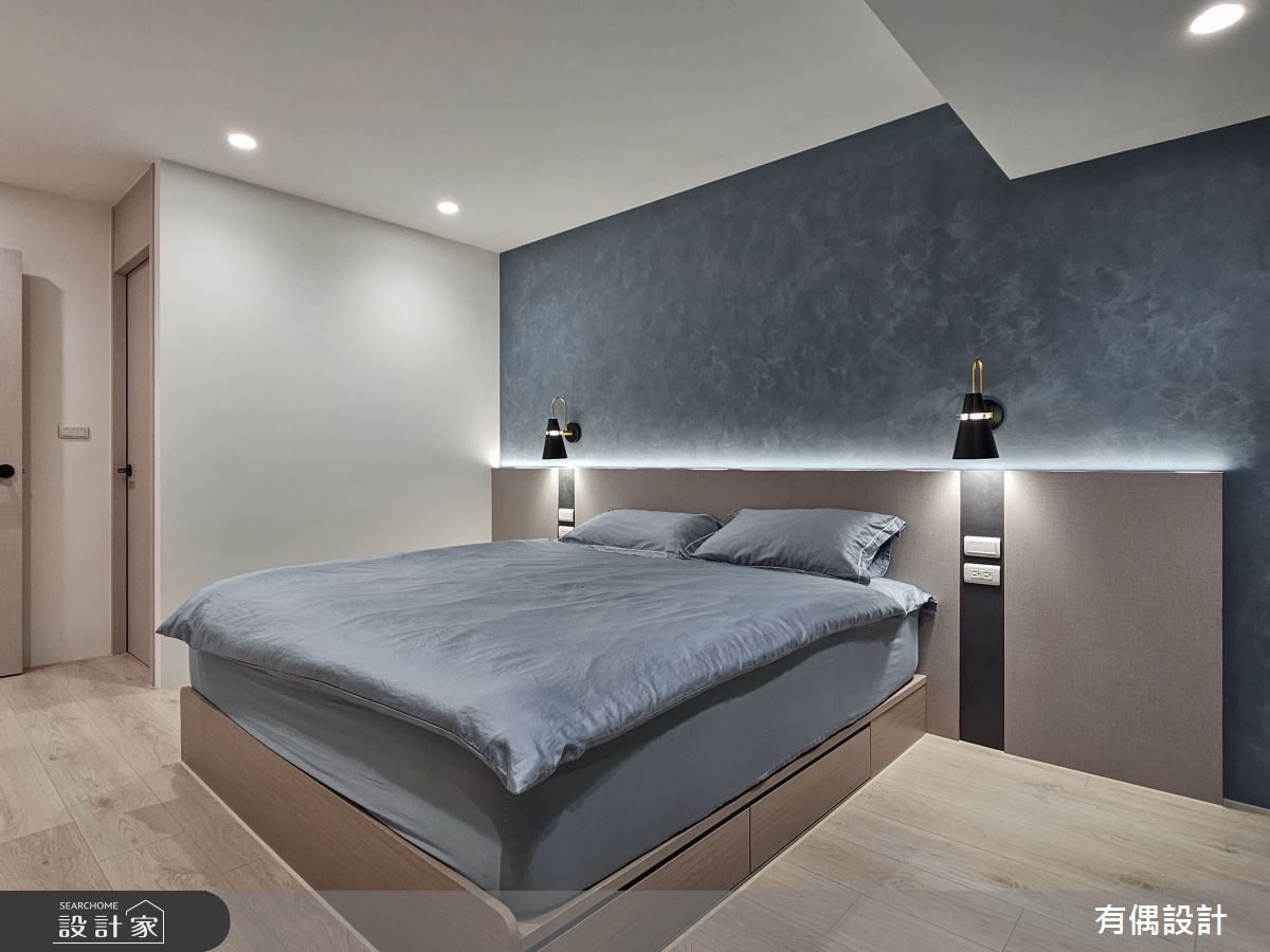 30坪老屋(41~50年)＿現代簡約風臥室案例圖片＿有偶室內裝修股份有限公司＿有偶_和光之境之21