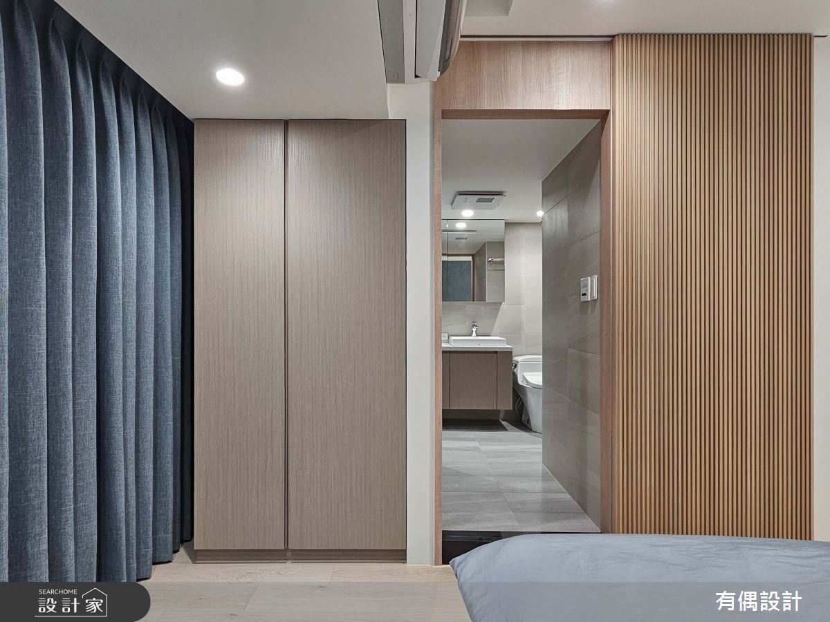 30坪老屋(41~50年)＿現代簡約風臥室浴室案例圖片＿有偶室內裝修股份有限公司＿有偶_和光之境之22