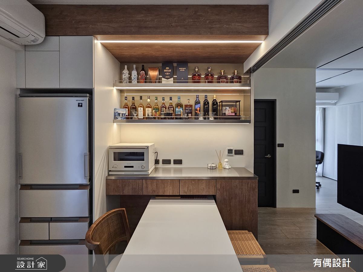 19坪新成屋(5年以下)＿混搭風餐廳案例圖片＿有偶室內裝修股份有限公司＿有偶_柔光暖舍之17