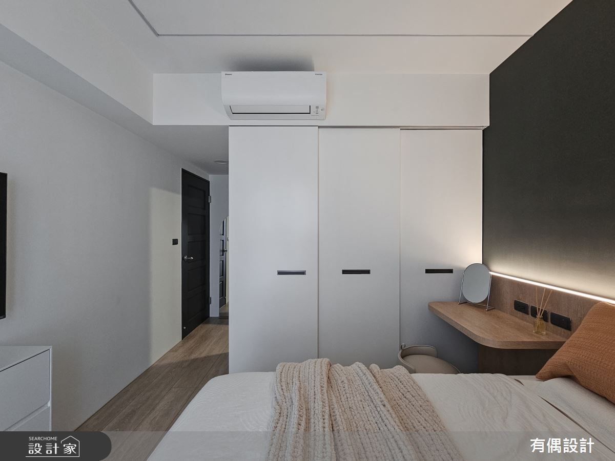19坪新成屋(5年以下)＿混搭風臥室案例圖片＿有偶室內裝修股份有限公司＿有偶_柔光暖舍之24