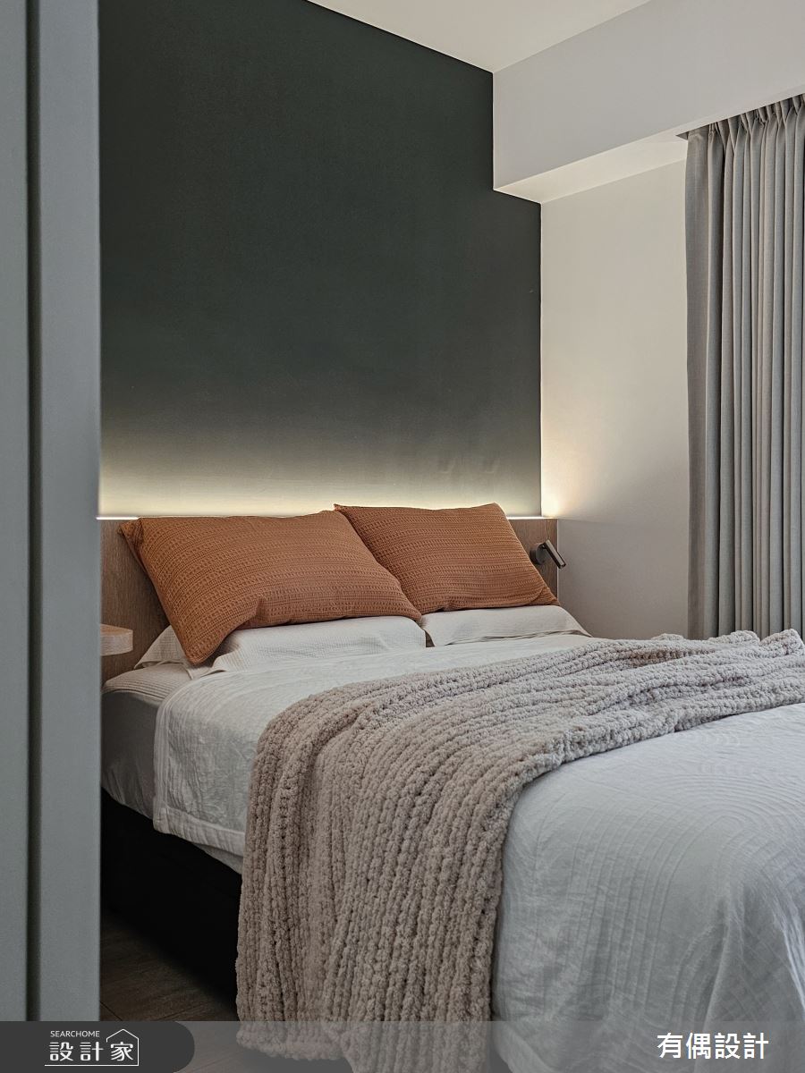 19坪新成屋(5年以下)＿混搭風臥室案例圖片＿有偶室內裝修股份有限公司＿有偶_柔光暖舍之25