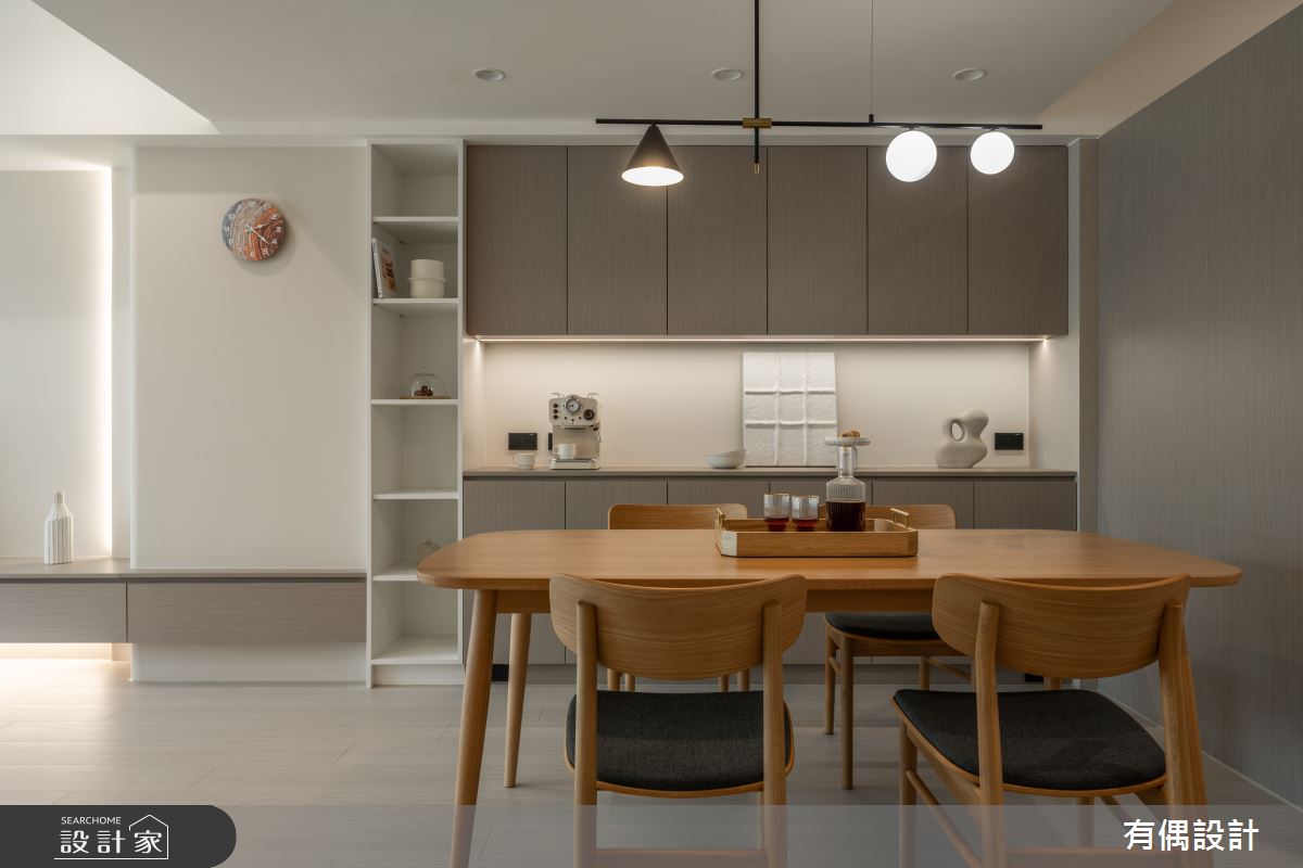 老屋(16~30年)＿簡約風餐廳案例圖片＿有偶室內裝修股份有限公司＿有偶_柔光之所之9