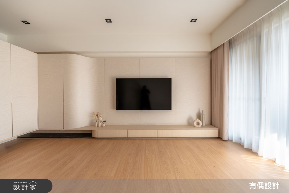 35坪新成屋(5年以下)＿現代混搭風客廳案例圖片＿有偶室內裝修股份有限公司＿有偶_漫沐韻之6