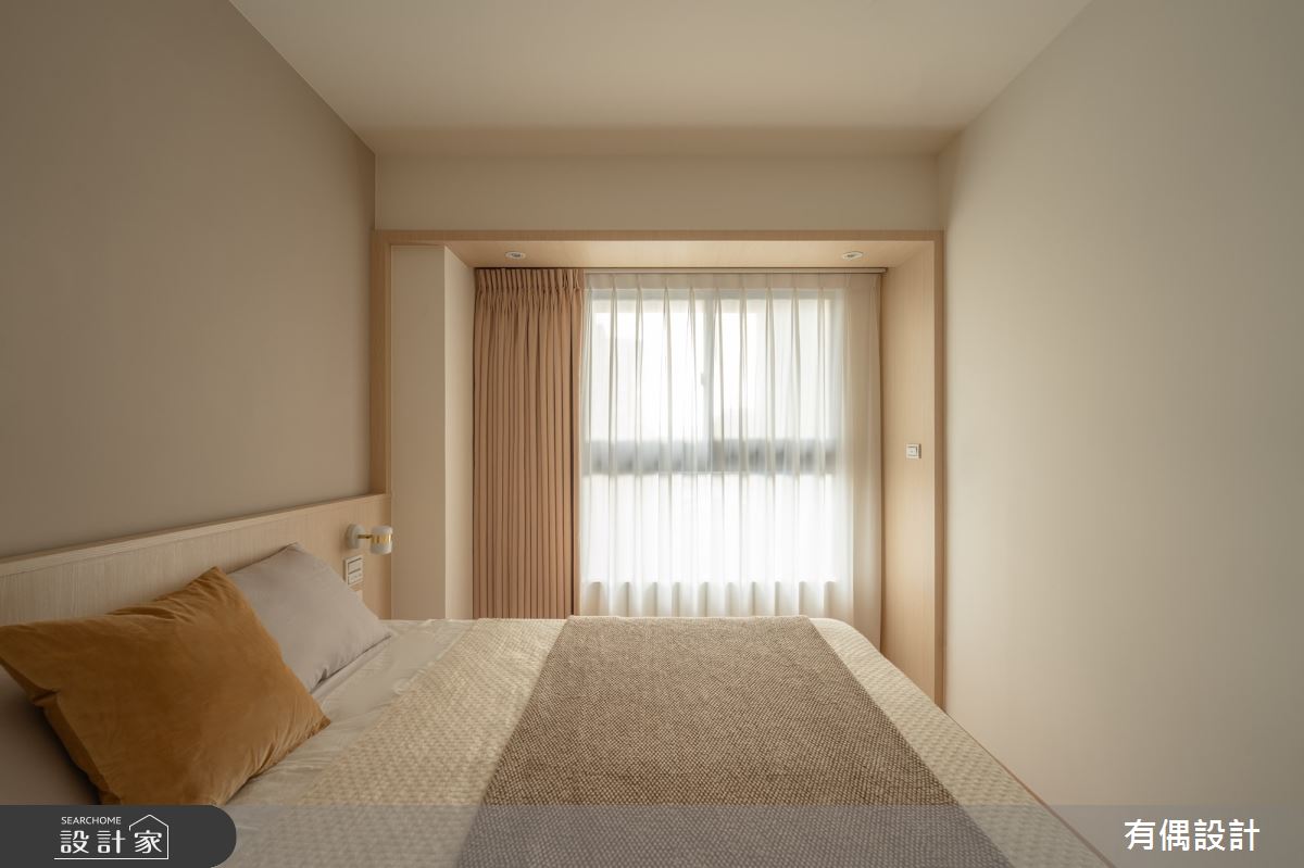 35坪新成屋(5年以下)＿現代混搭風臥室案例圖片＿有偶室內裝修股份有限公司＿有偶_漫沐韻之12