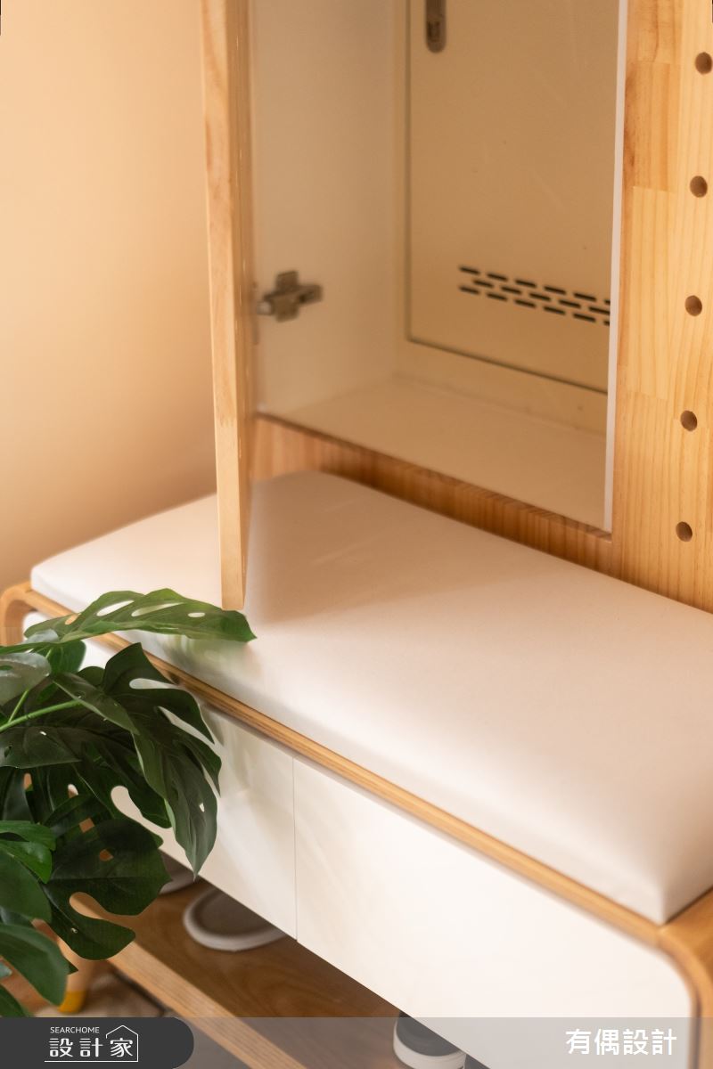 35坪新成屋(5年以下)＿現代混搭風玄關案例圖片＿有偶室內裝修股份有限公司＿有偶_漫沐韻之2