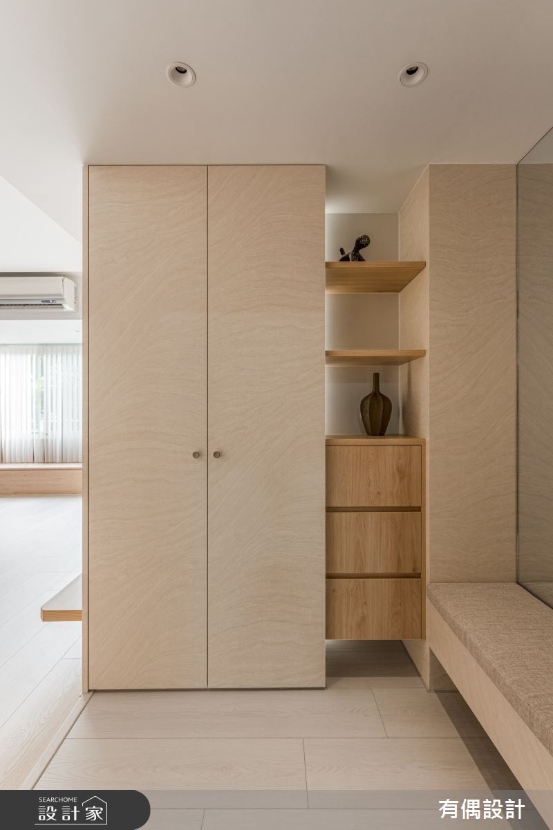 30坪老屋(41~50年)＿現代侘寂風玄關案例圖片＿有偶室內裝修股份有限公司＿有偶_界相之1