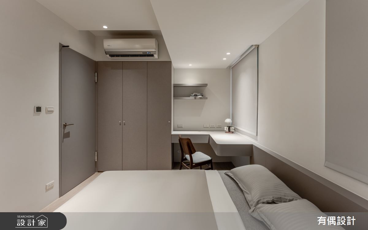 30坪老屋(41~50年)＿現代侘寂風臥室案例圖片＿有偶室內裝修股份有限公司＿有偶_界相之8