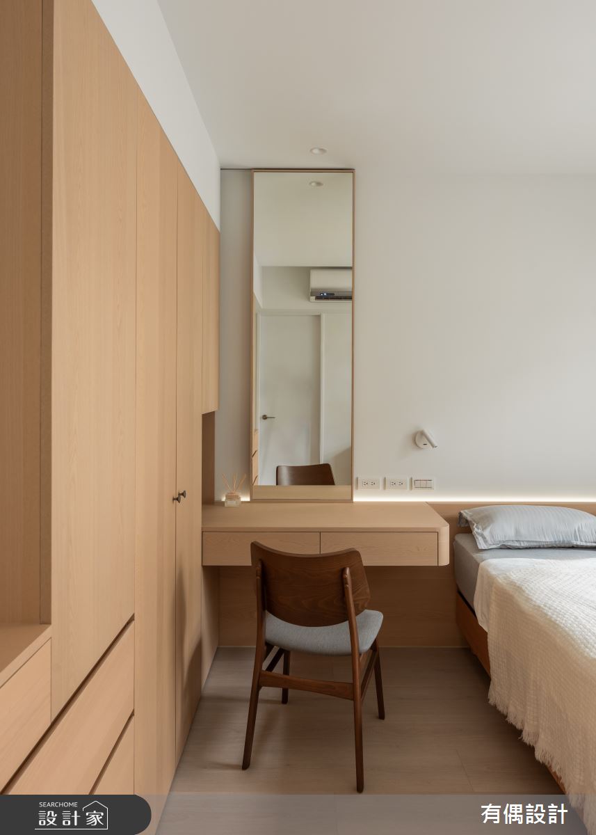 30坪老屋(41~50年)＿現代侘寂風臥室案例圖片＿有偶室內裝修股份有限公司＿有偶_界相之9