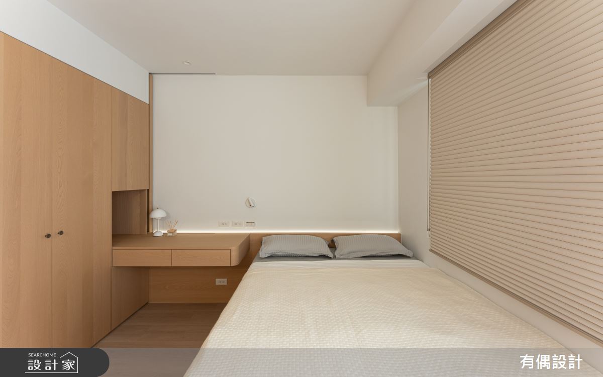 30坪老屋(41~50年)＿現代侘寂風臥室案例圖片＿有偶室內裝修股份有限公司＿有偶_界相之10