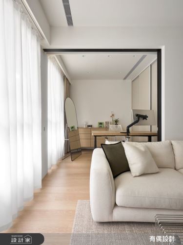 有偶_浮光聚所_現代奶油風