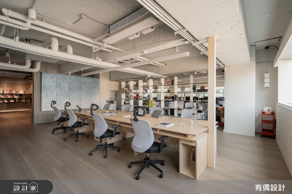 70坪老屋(41~50年)＿解構主義風商業空間案例圖片＿有偶室內裝修股份有限公司＿有偶_解構之5