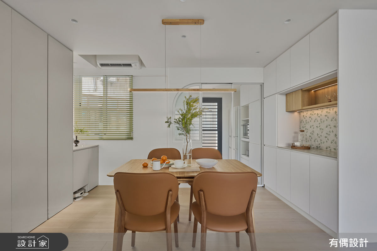 25坪老屋(31~40年)＿現代簡約風餐廳廚房案例圖片＿有偶室內裝修股份有限公司＿有偶_日暮之6