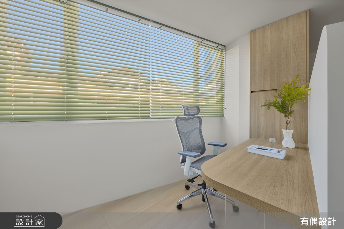 25坪老屋(31~40年)＿現代簡約風書房工作區案例圖片＿有偶室內裝修股份有限公司＿有偶_日暮之9