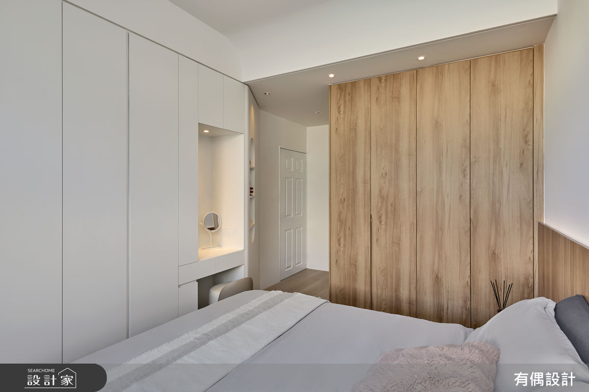 25坪老屋(31~40年)＿現代簡約風臥室案例圖片＿有偶室內裝修股份有限公司＿有偶_日暮之10
