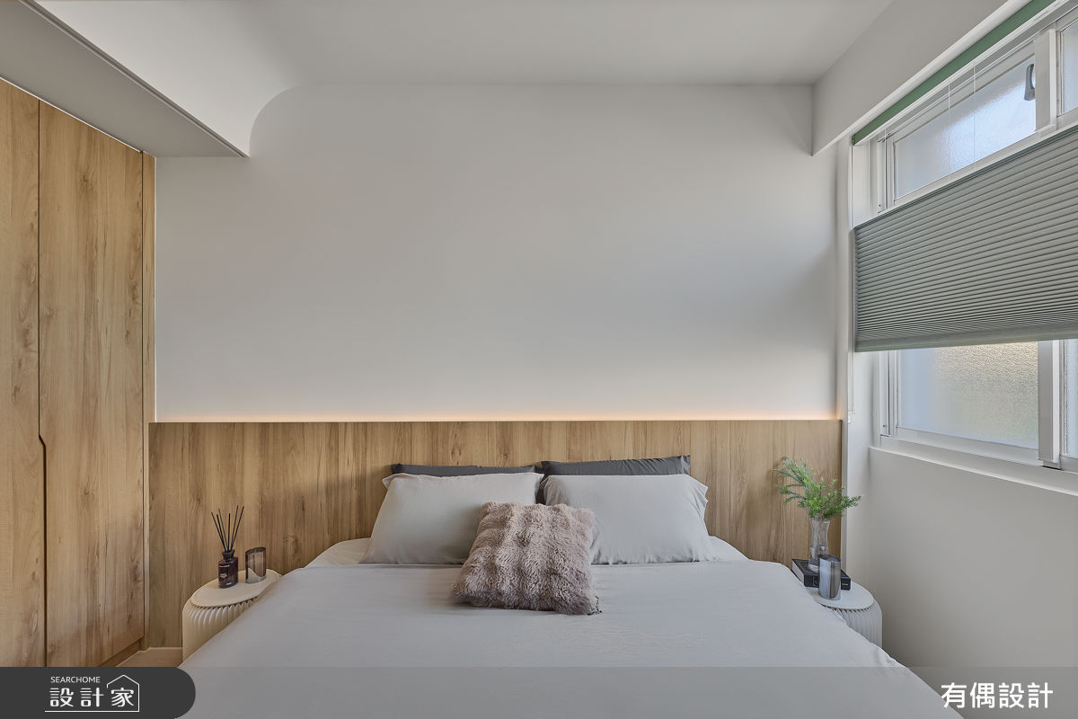 25坪老屋(31~40年)＿現代簡約風臥室案例圖片＿有偶室內裝修股份有限公司＿有偶_日暮之11
