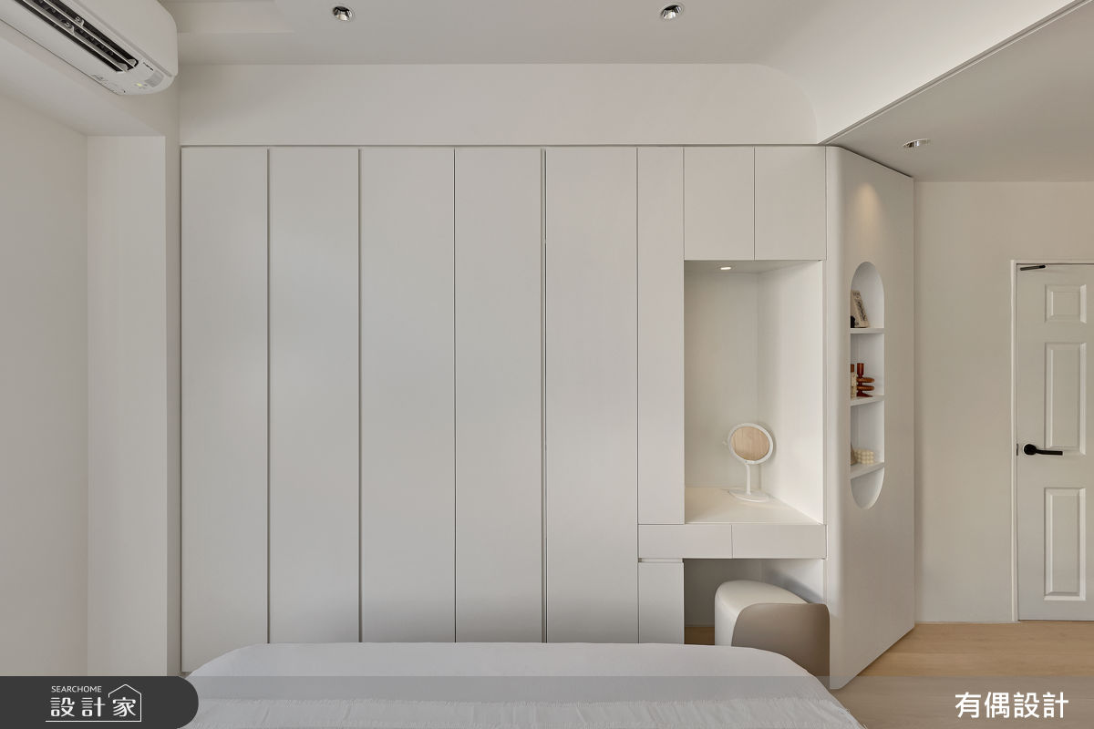 25坪老屋(31~40年)＿現代簡約風臥室案例圖片＿有偶室內裝修股份有限公司＿有偶_日暮之12