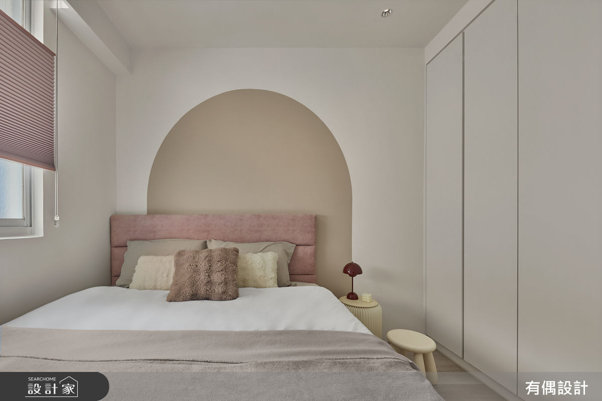 25坪老屋(31~40年)＿現代簡約風臥室案例圖片＿有偶室內裝修股份有限公司＿有偶_日暮之13