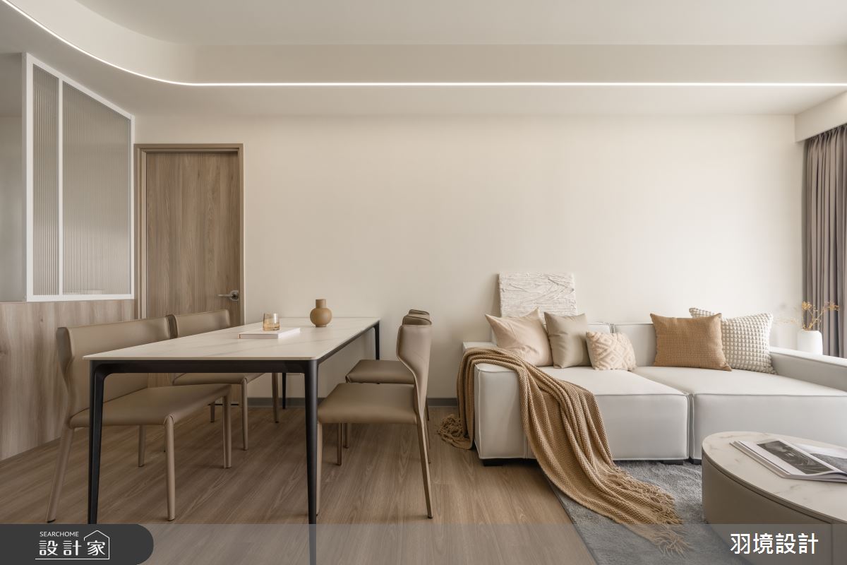 37坪新成屋(5年以下)＿其他客廳餐廳案例圖片＿羽境設計＿羽境_02之3