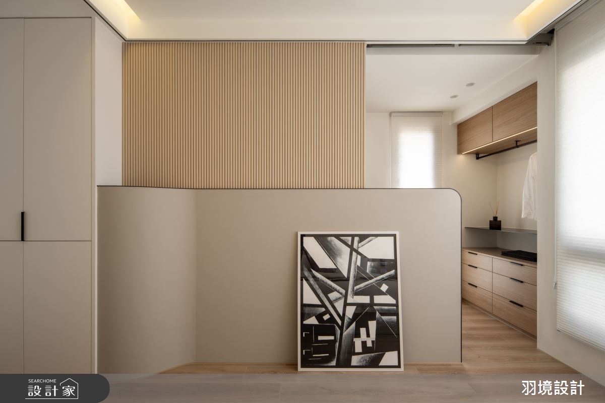 51坪新成屋(5年以下)＿現代風臥室更衣間案例圖片＿羽境設計＿羽境_01之28