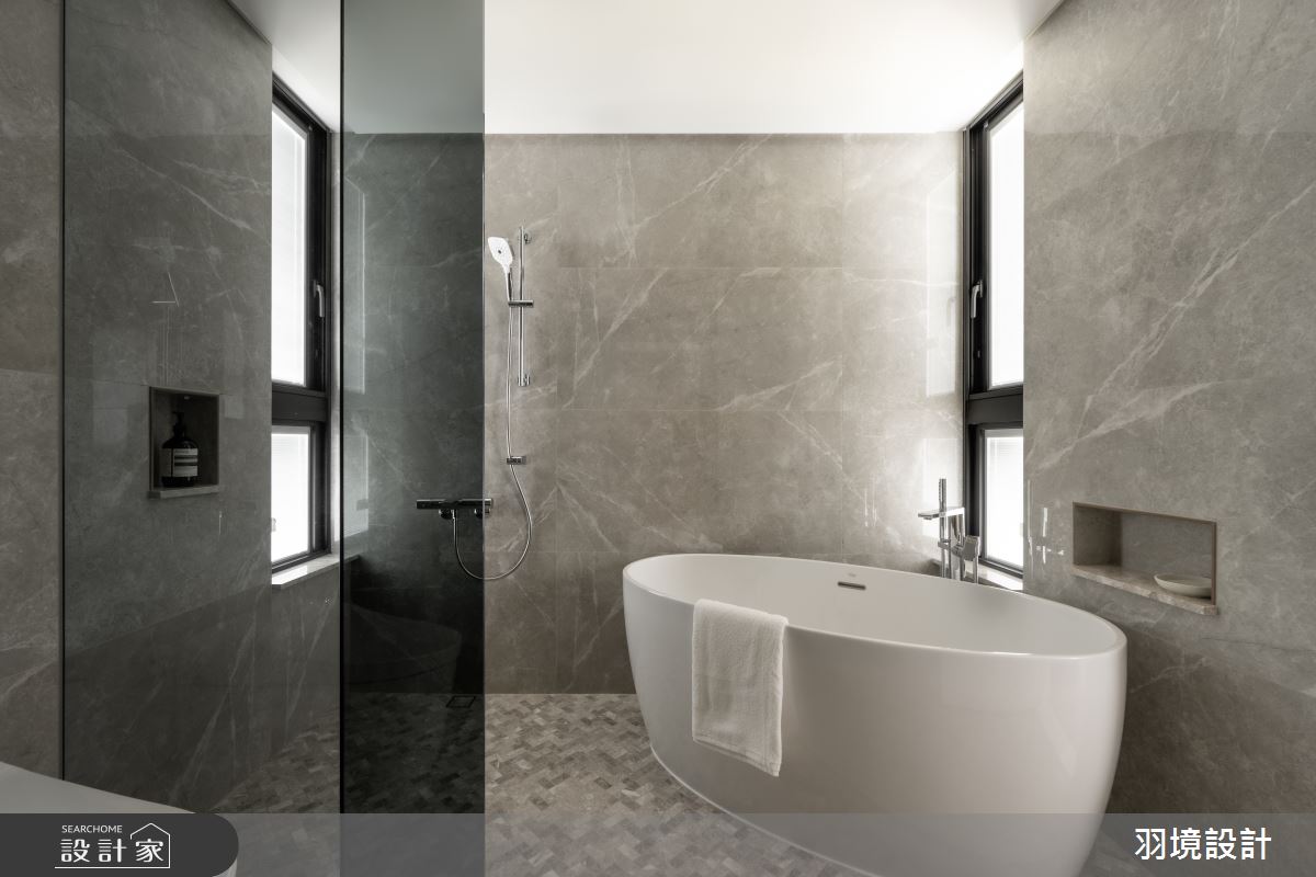51坪新成屋(5年以下)＿現代風浴室案例圖片＿羽境設計＿羽境_01之36